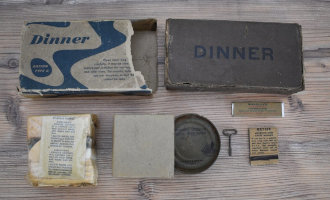 History and Contents of the American WW2 K-Ration Dinner Unit