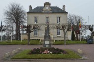 Benouville Town Hall and World War One Memorial