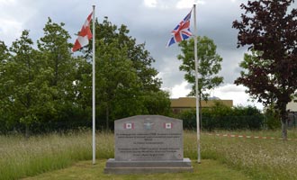 Canadian Airmen memorial Monts d'Eraines