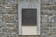 Cauquigny Church, La Fiere Amfreville 507 PIR plaque