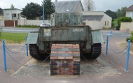 Churchill Tank Memorial rear view