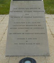 General Montgomery Monument close-up