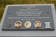 Colleville-Montgomery Kieffer Commando Memorial Plaque