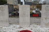 Major G H March Phillipps grave from operation Aquatint