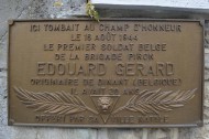 Edouard Gerard Plaque, Sallenelles