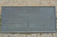 Graye-sur-Mer Churchill AVRE tank plaque