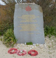 Graye-sur-Mer tribute to the Canadian Infantry