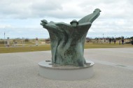 Juno Beach Centre statue