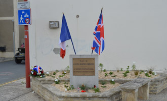 Lion-sur-Mer Place du 41 Royal Marine Commando