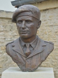 Memorial Bust of Major Jack Watson Ranville