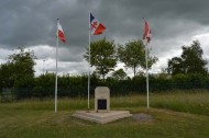 Monts d'Eraines memorial to 4 French Aviators