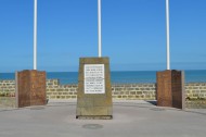 Saint-Aubin-sur-Mer Monument to 48th Royal Marine Commando’s
