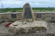 Sainte-Croix-sur-Mer Advanced Landing Ground B3 Memorial close up