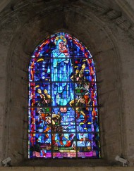 Sainte-Mère-Église Church stained glass window