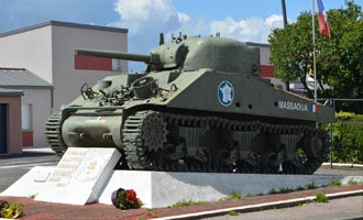 Sherman tank “Massaoua” Écouche