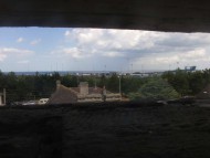 The view over sword beach from the bunker