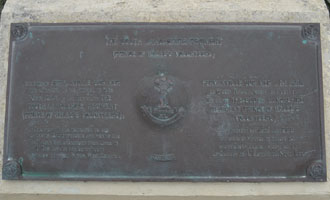 The South Lancashire Regiment Memorial, Hermanville-sur-Mer