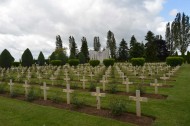 Urville-Langannerie Polish Military Cemetery graves
