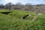 WN60 trenches linking mortar positions